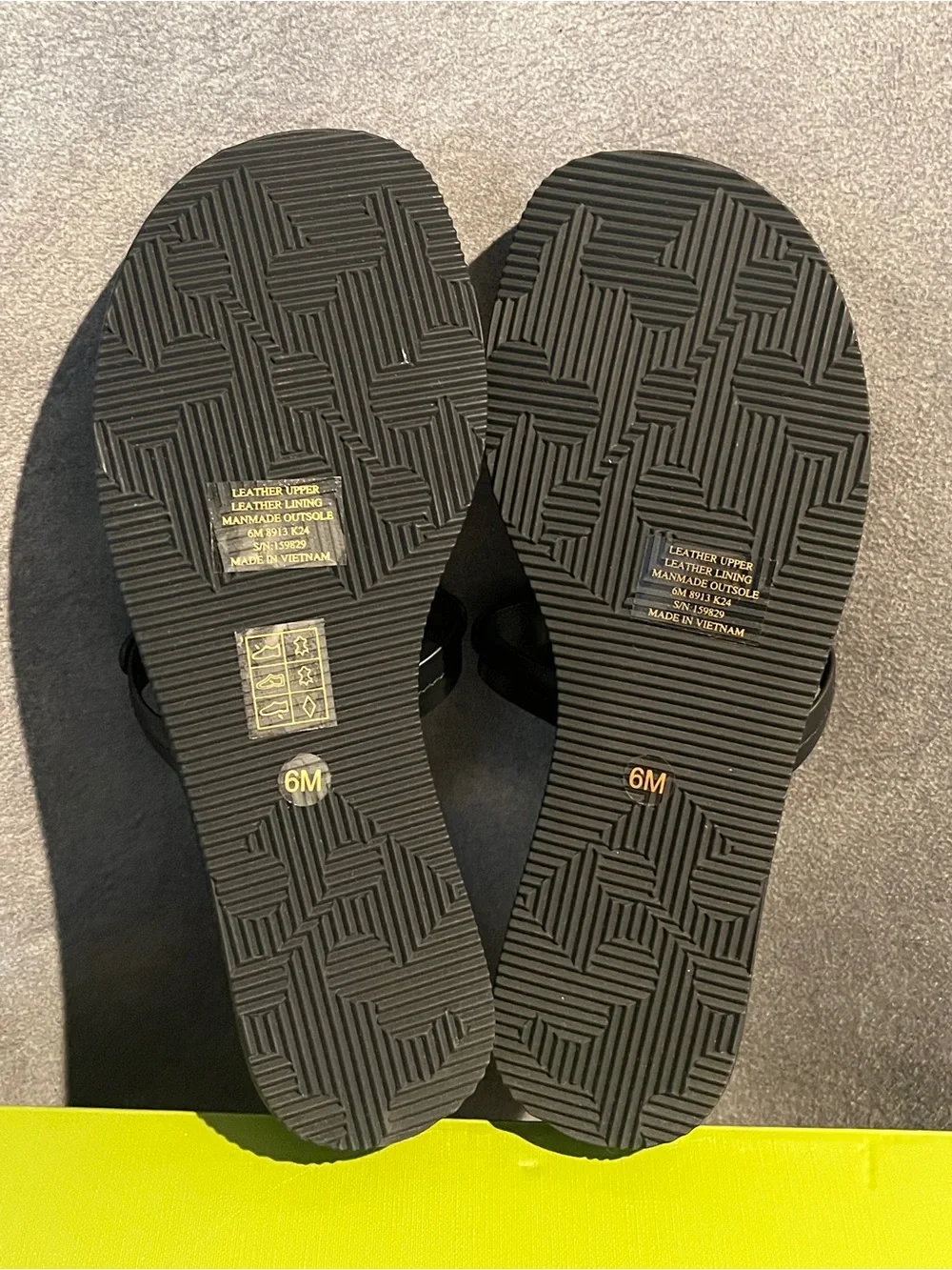 Tory Burch Women’s Sandals Miller Wedge 25 MM Black Size 6 US
